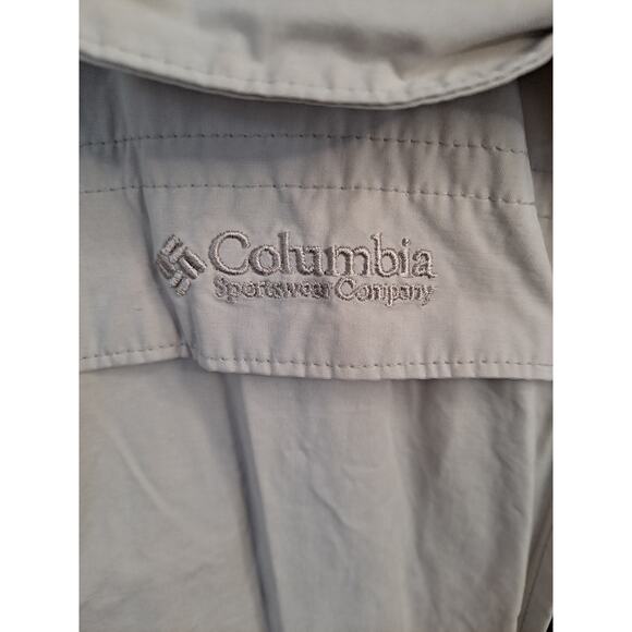 Columbia Mens Tan Poly-Cotton-Nylon Mesh Lining Zipper Long Sleeve Jacket Size M - Picture 5 of 10